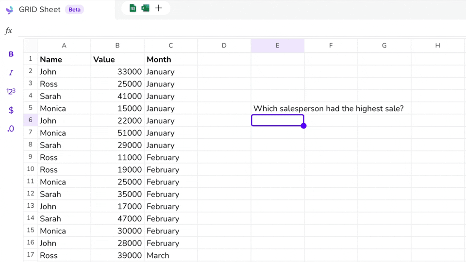 Index & match formula assistant